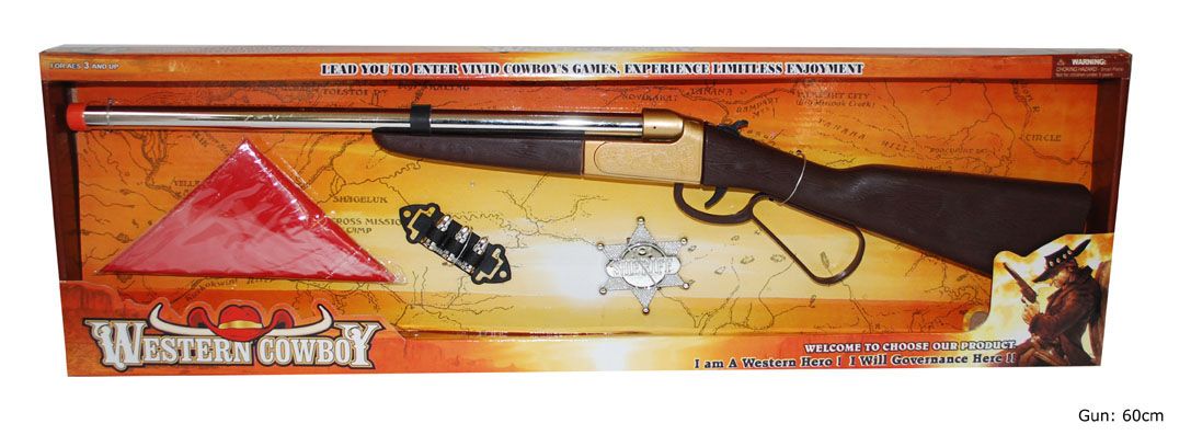 Playset-Rifle/Bandana/Bullets/Badge