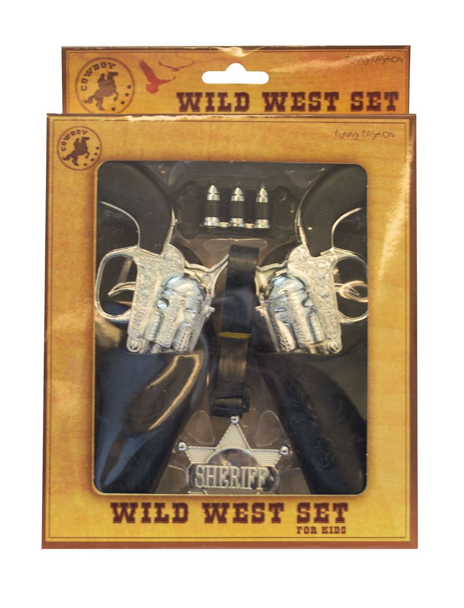 Playset-Belt w/Holsters, 2 Guns, Bullets, Badge