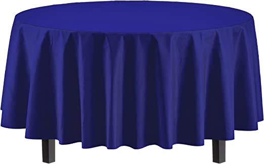 84" Round Table cover 0.75mm Royal Blue
