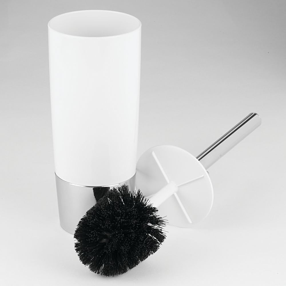 Duetto Bowl Brush White/Chrome