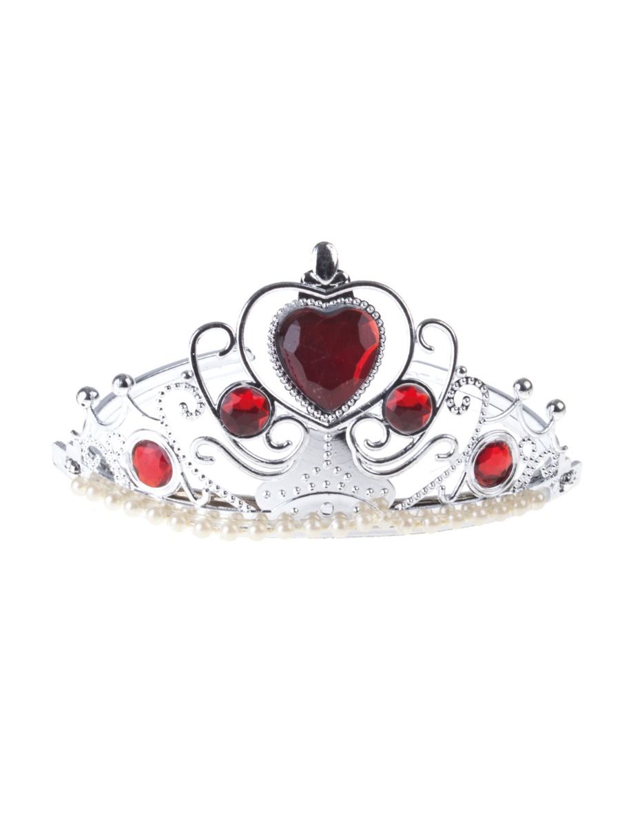 Crown-Silver with Ruby