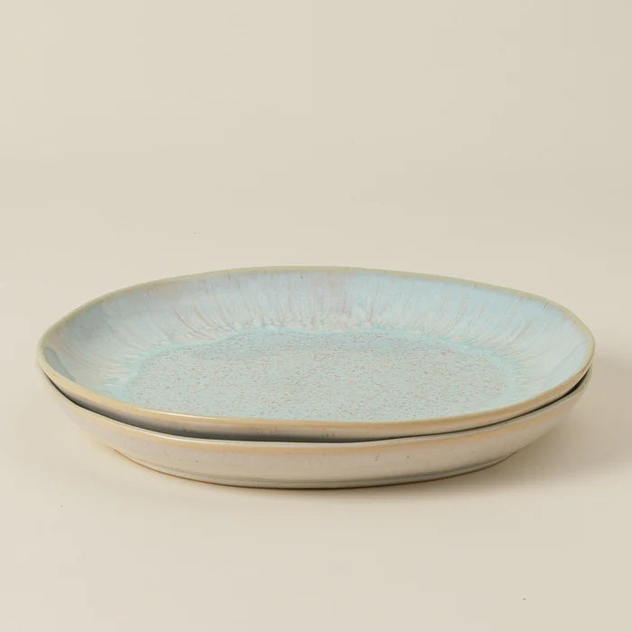 Plato llano Eivissa azul marino 28 cm