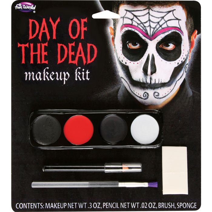 Day of the Dead Makeup Kit Spider Face