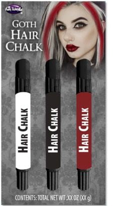 Hair Chalk Goth