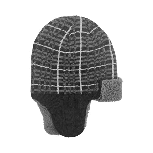 PLAID TRAPPER HELMET BLACK
