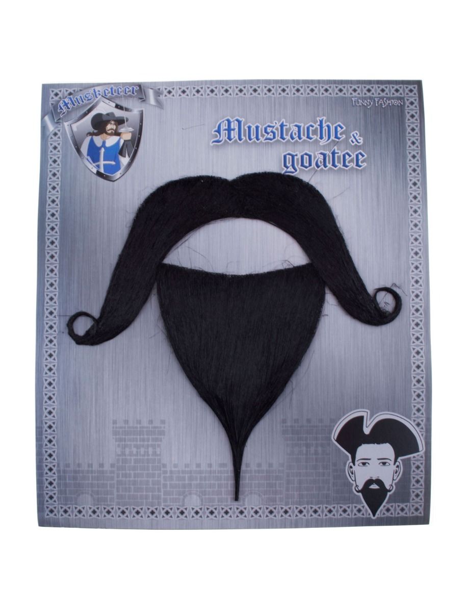Mustache & Goatee-Musketeer/Pirate