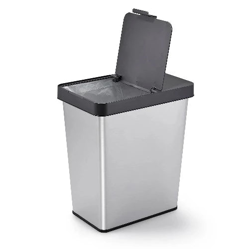 6-Gallon SS Slim Fingerprint Proof Trash Bin