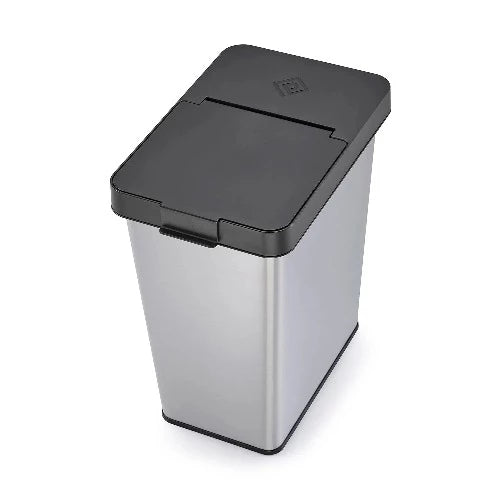 6-Gallon SS Slim Fingerprint Proof Trash Bin