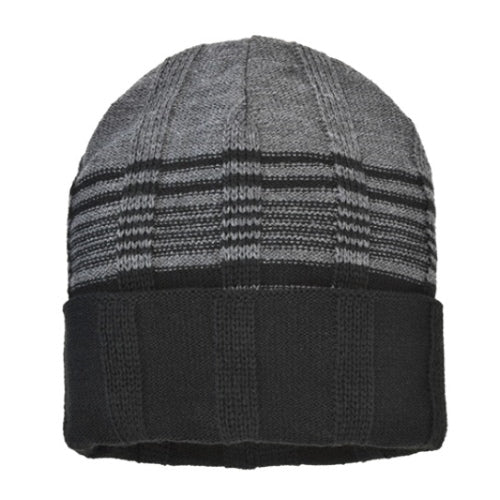 MENS RIB KNIT CUFF HAT
