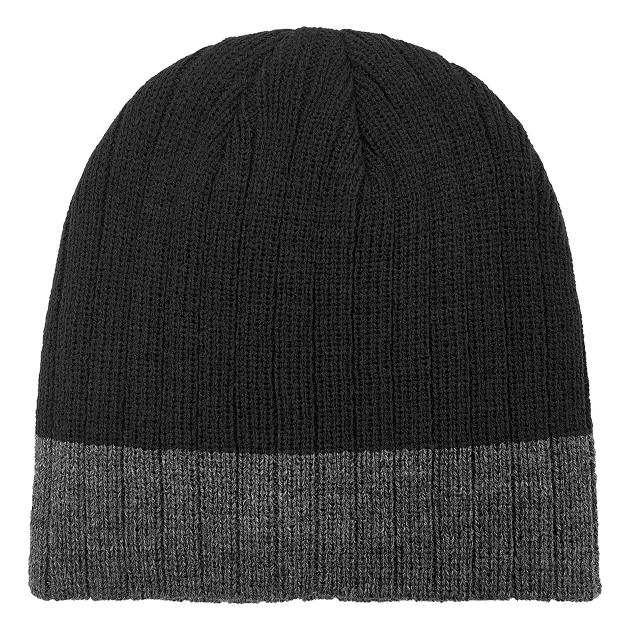RIBBED BEANIE BLACK