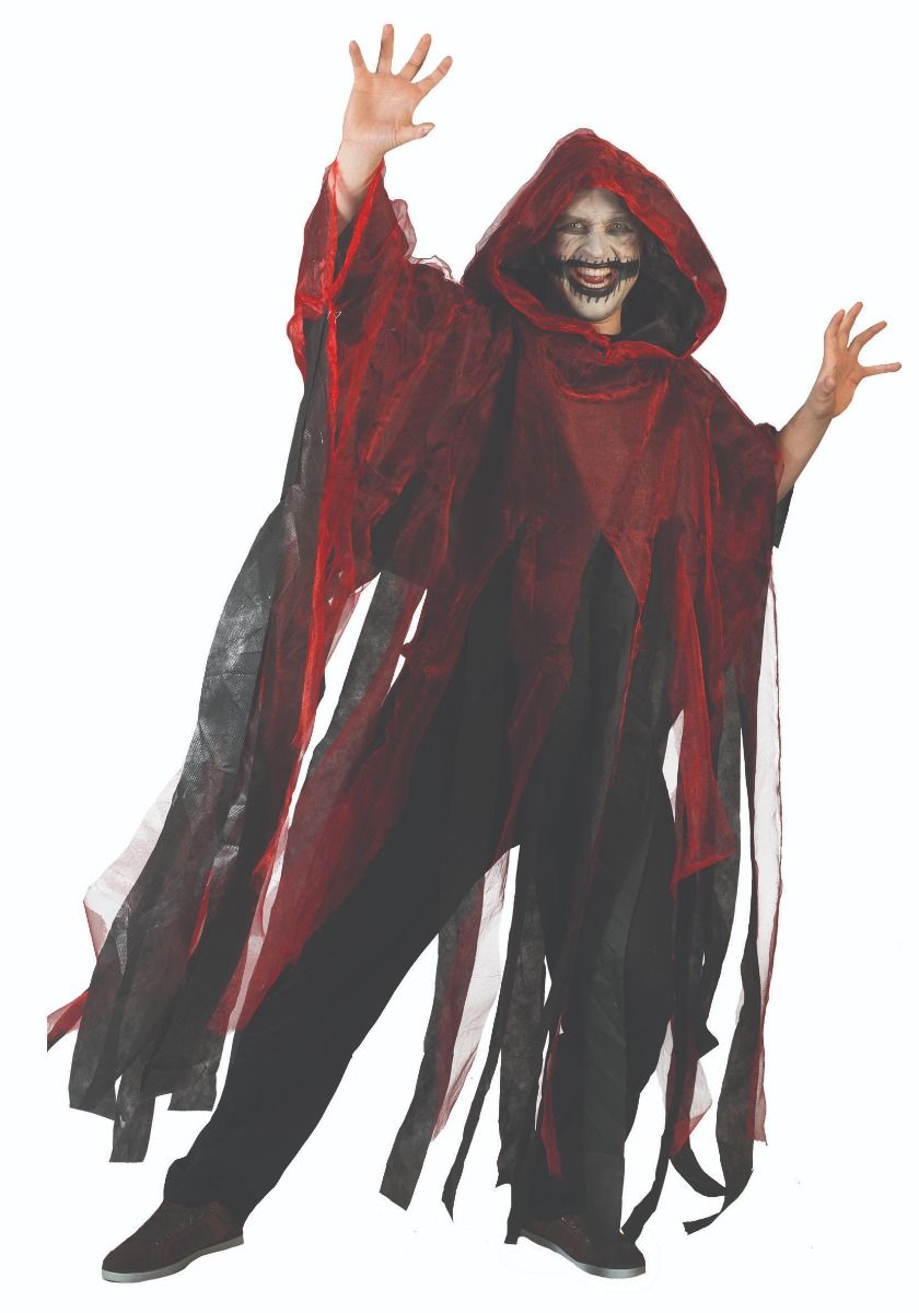 Cape Ghoul-Dark Red
