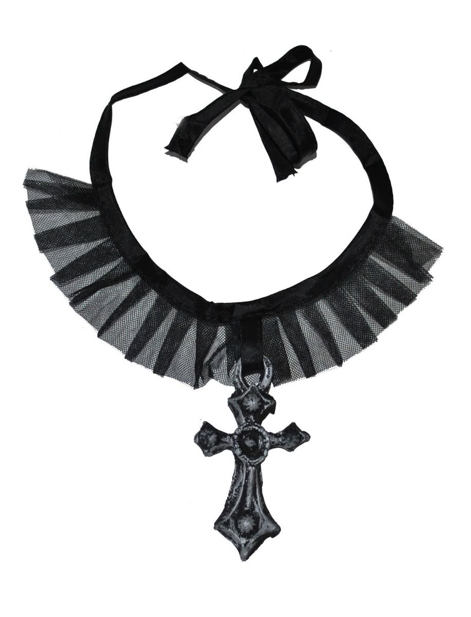 Necklace-Foam-Choker-Gothic