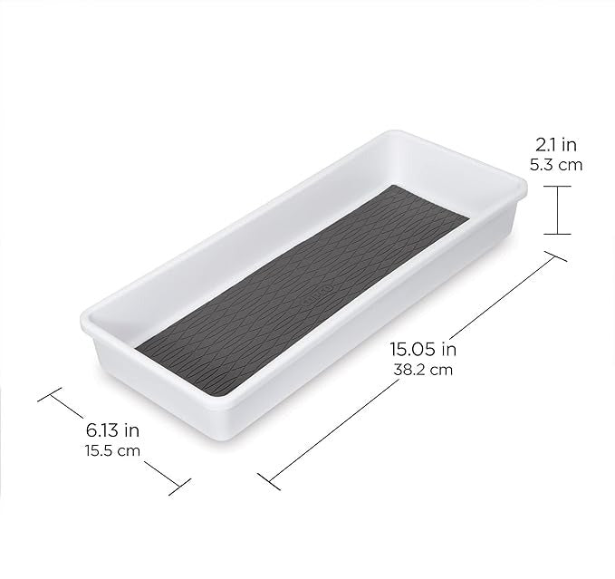 Organizador de cajones, 15.05" x 6.81" x 2.1"