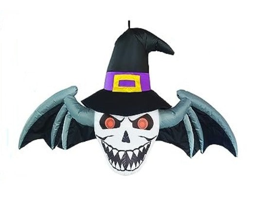FT Length Inflatable Bat Winged Demon’s Head