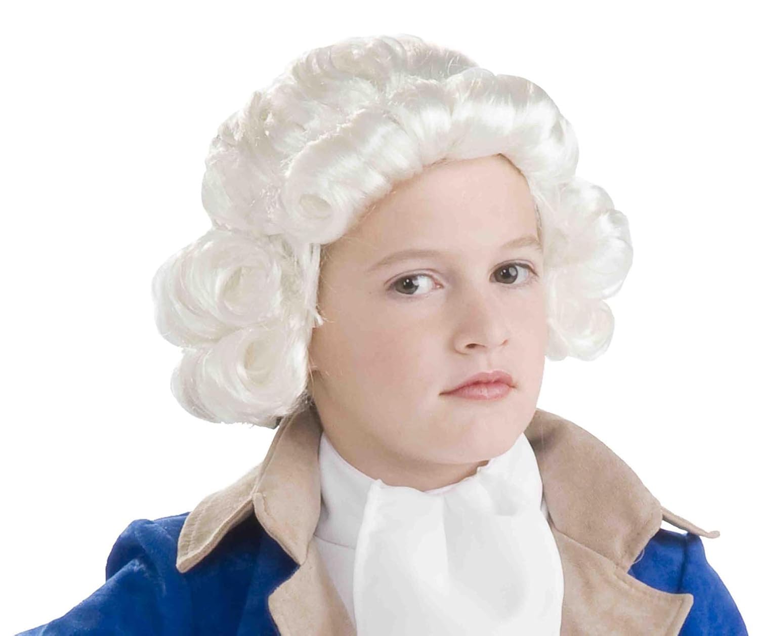 Colonial Boy Wig White-Child