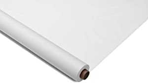 40" X 100" Roll Table cover 0.75mm White