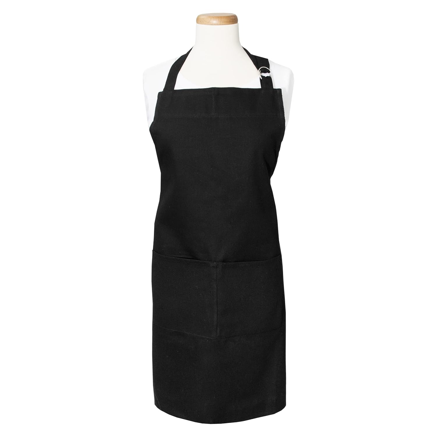 Solid Apron Black 28 x 34