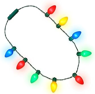 12 LED Crystal Necklace