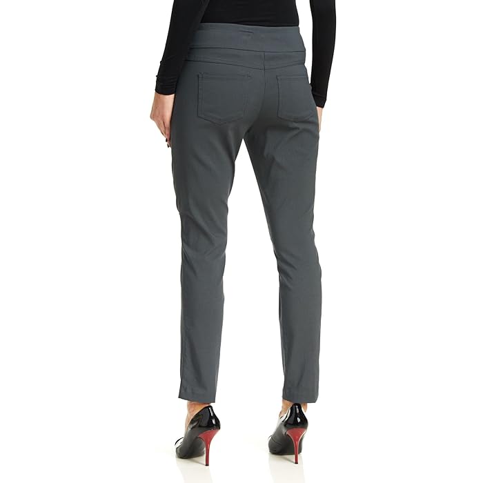 Pull-On Solar Millennium Super Stretch Pant Grey - Ruby Rd
