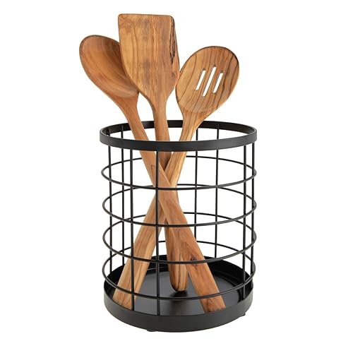 Austin Utensil Holder Matte Black