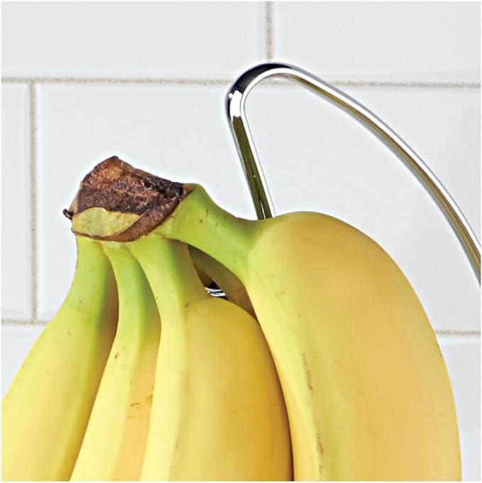 Axis Fruit Bowl Banana Hanger Chrome