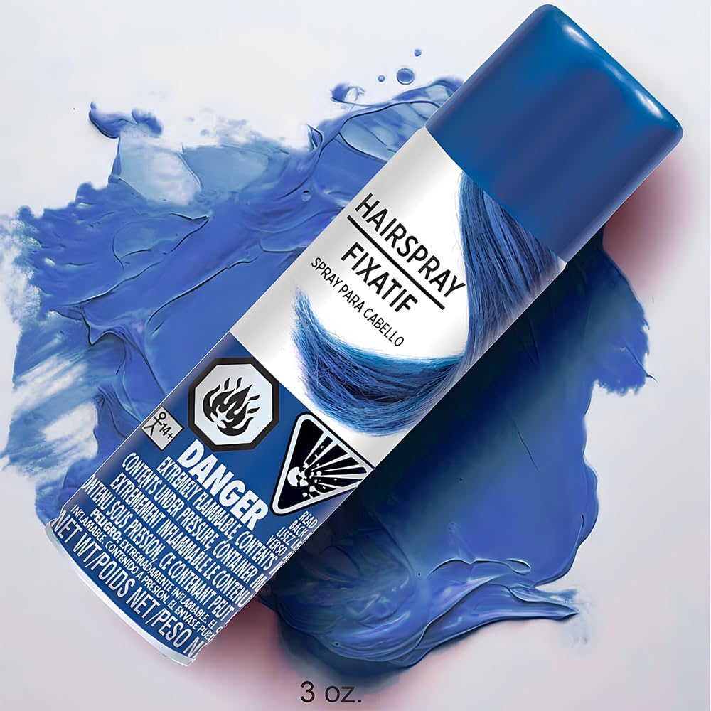 Blue 3.0 oz FL Hair Spray
