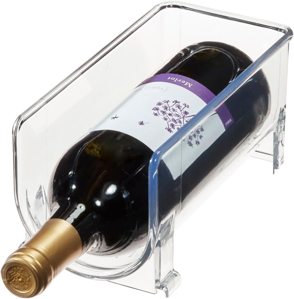 RPET Fridge Bins Wine Holder Clear