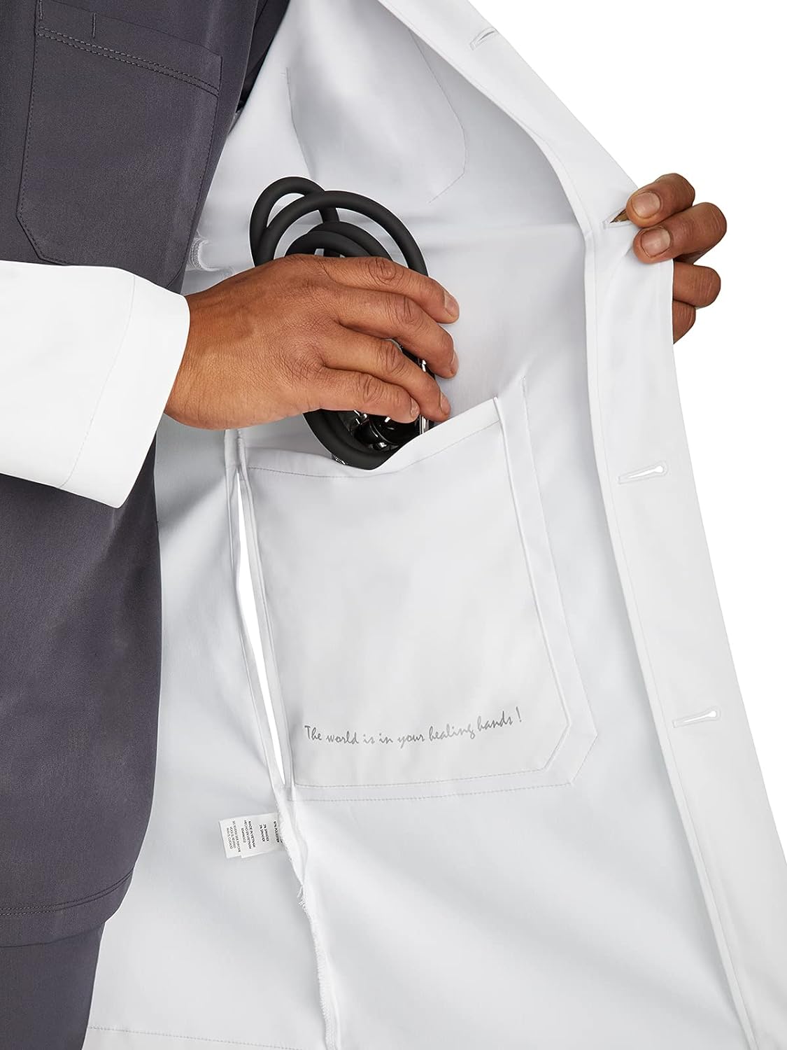 Luke Labcoat White