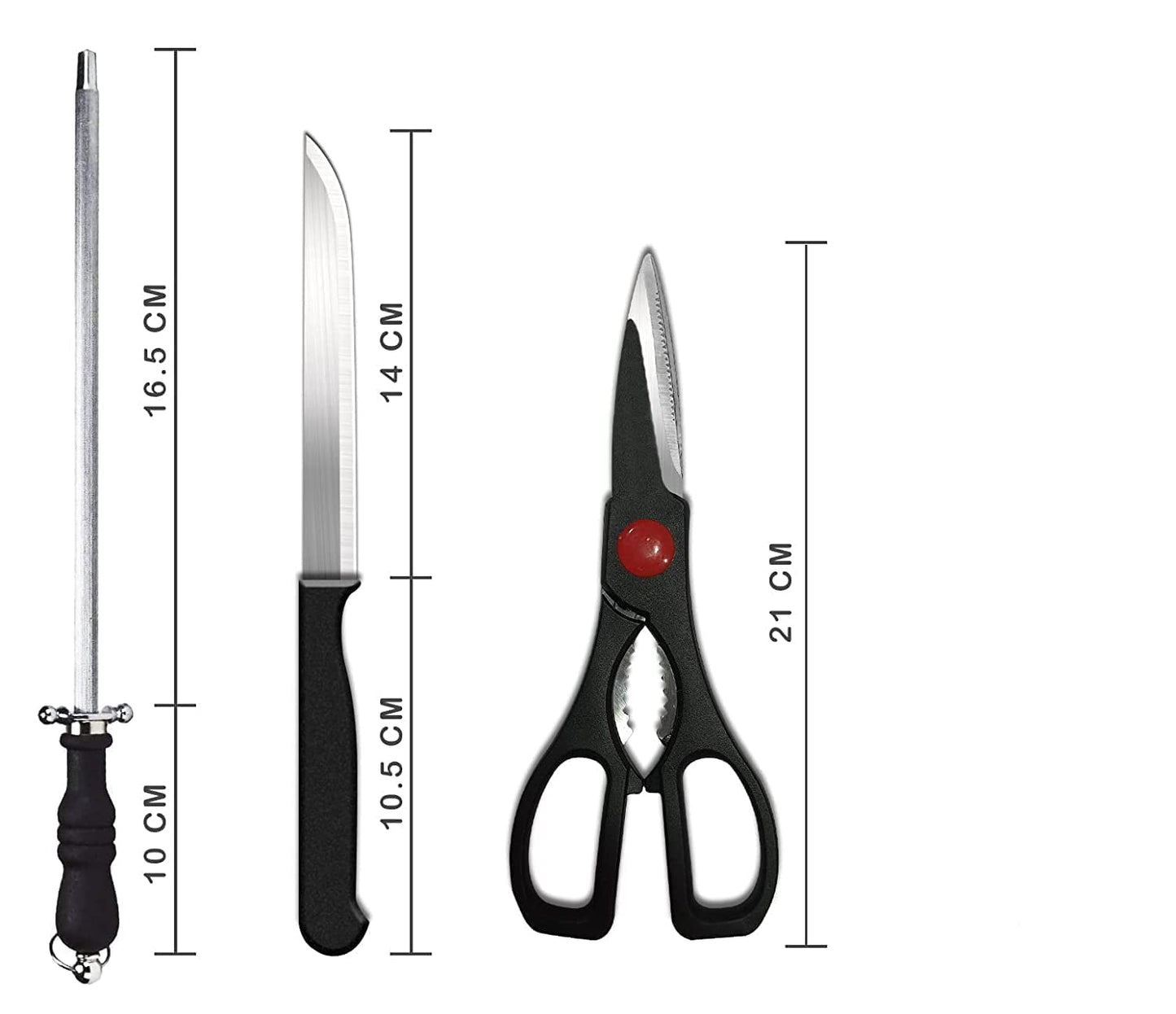 3-Piece Kitchen Utensils