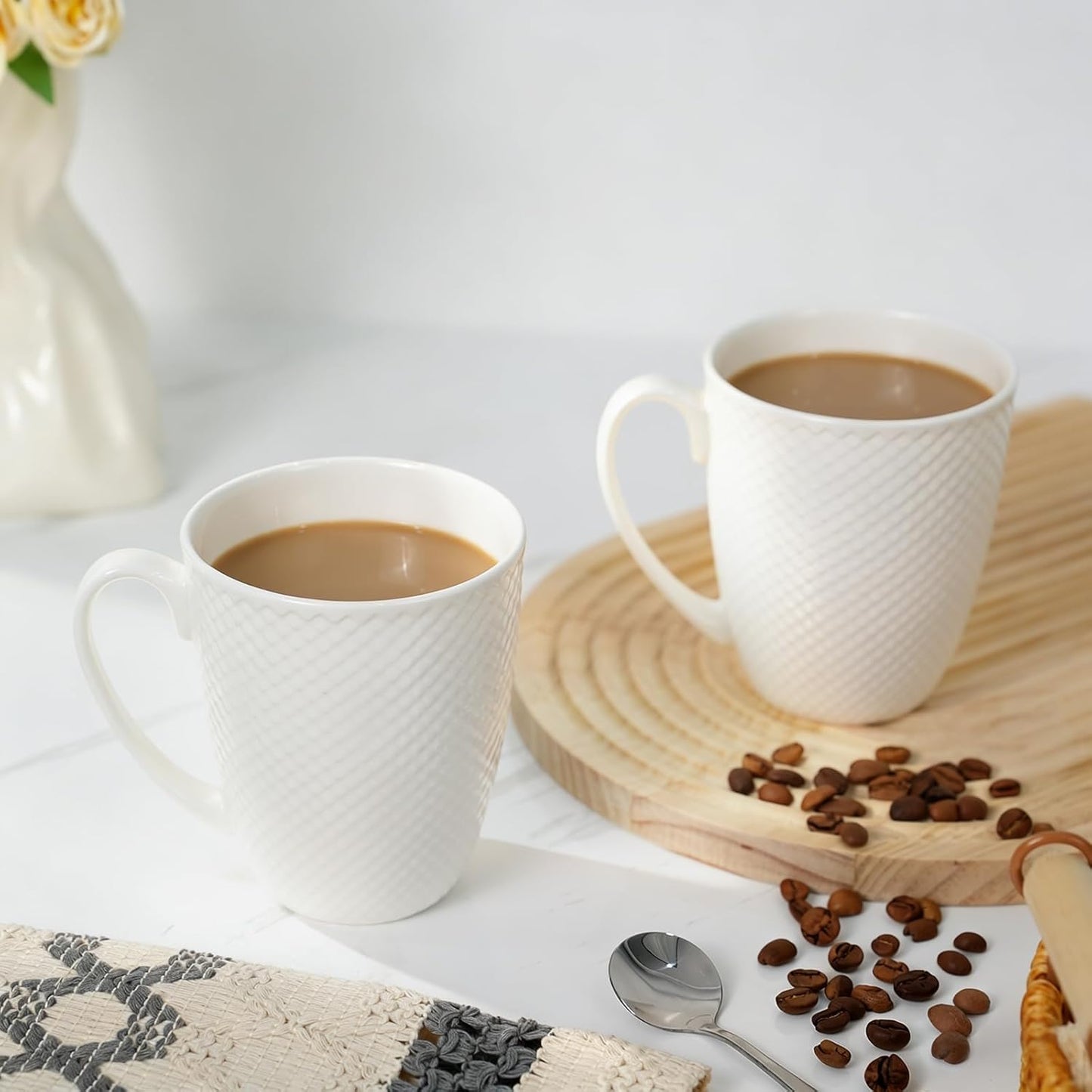 Set of 2 Cup White