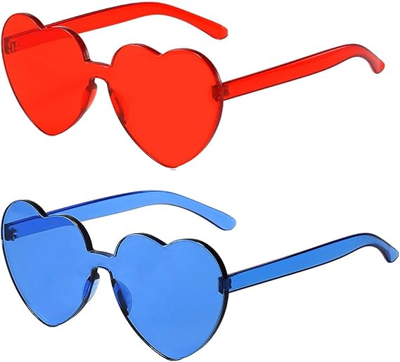 Heart shaped sunglasses