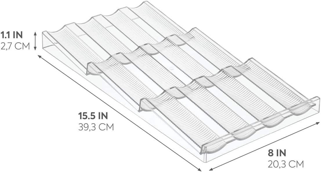 RPET Linus Drawer Spice Holder Clear