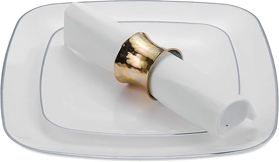 Contemporary Combo Plate Silver 6/32CT