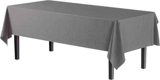 54" X 108" Table cover 0.075mm Silver