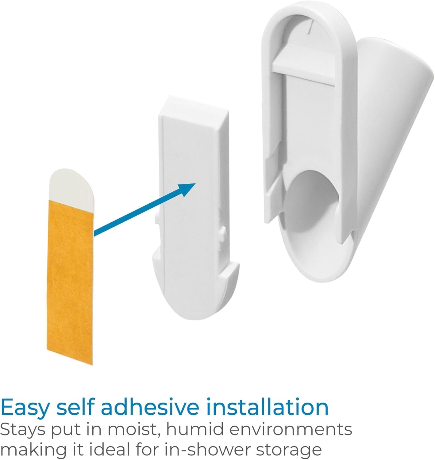 Self-Adhesive Hooks (Set of 2)