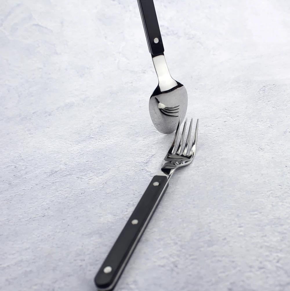 16-Piece Cutlery Set Black