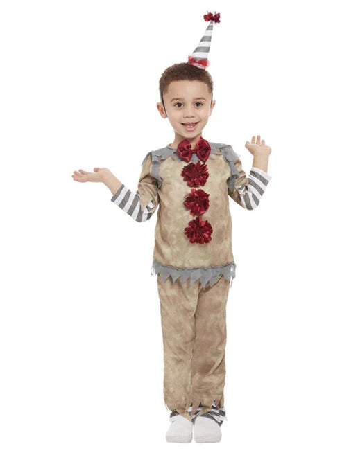 Toddler Vintage Clown Grey