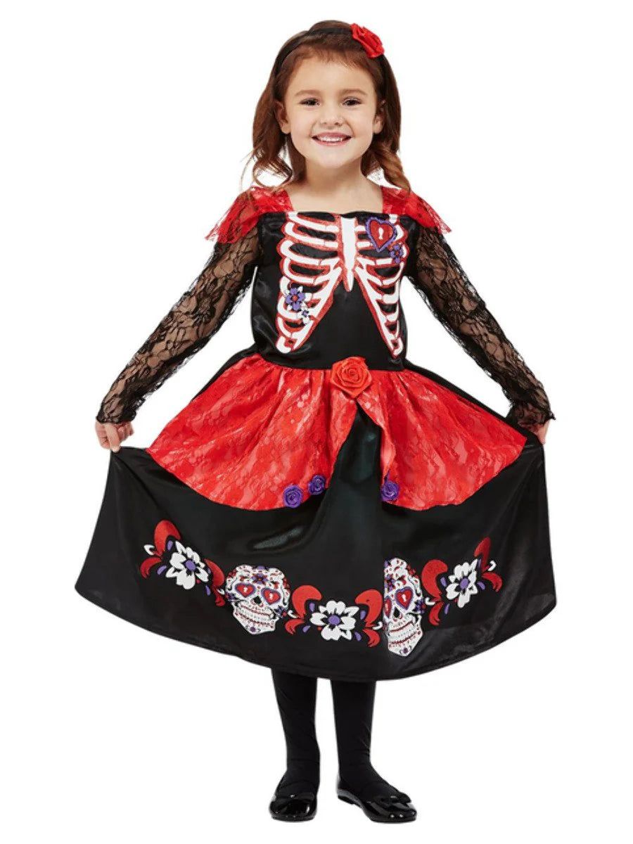 Toddler Day of the Dead Costume