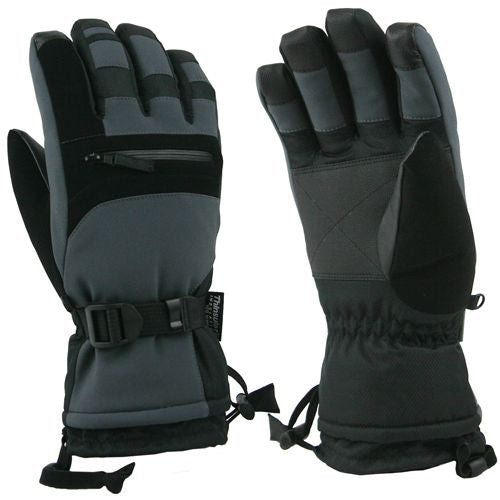 BEC-TECH SOFT SHELL SNOWBOARD GLOVE GREY