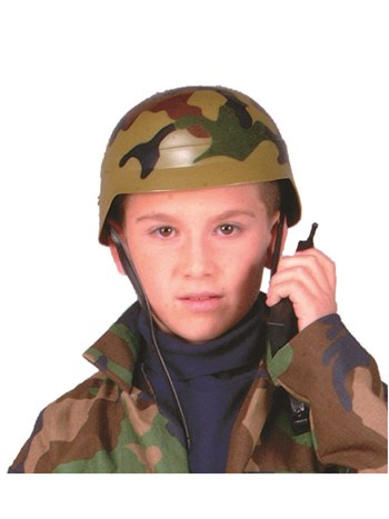 Camouflage Helmet - Plastic
