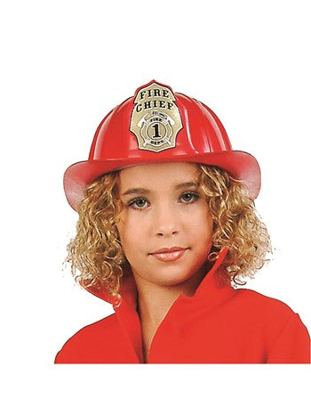 Fireman Helmet Red - Child