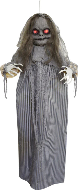 Hanging Gauze Girl Button Light Up Eyes 35.4