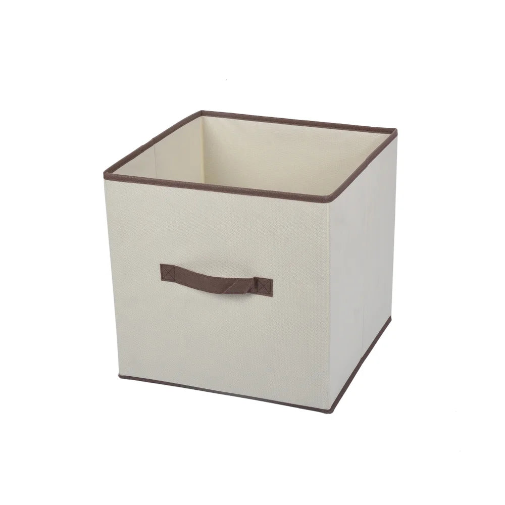 12" x 12" x 12" Non Woven Storage Box Beige