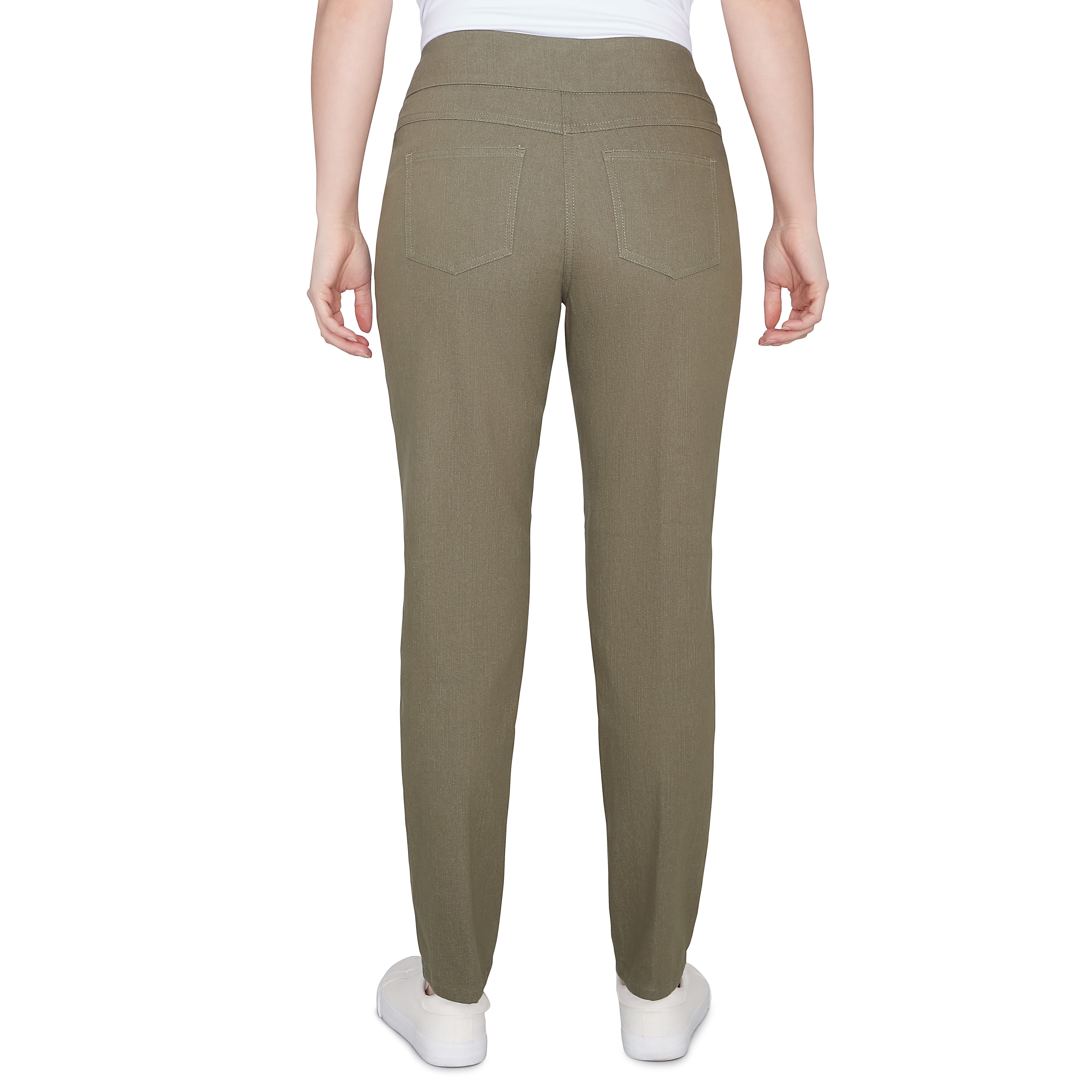 Pant Colored Denim Olive - Ruby Rd