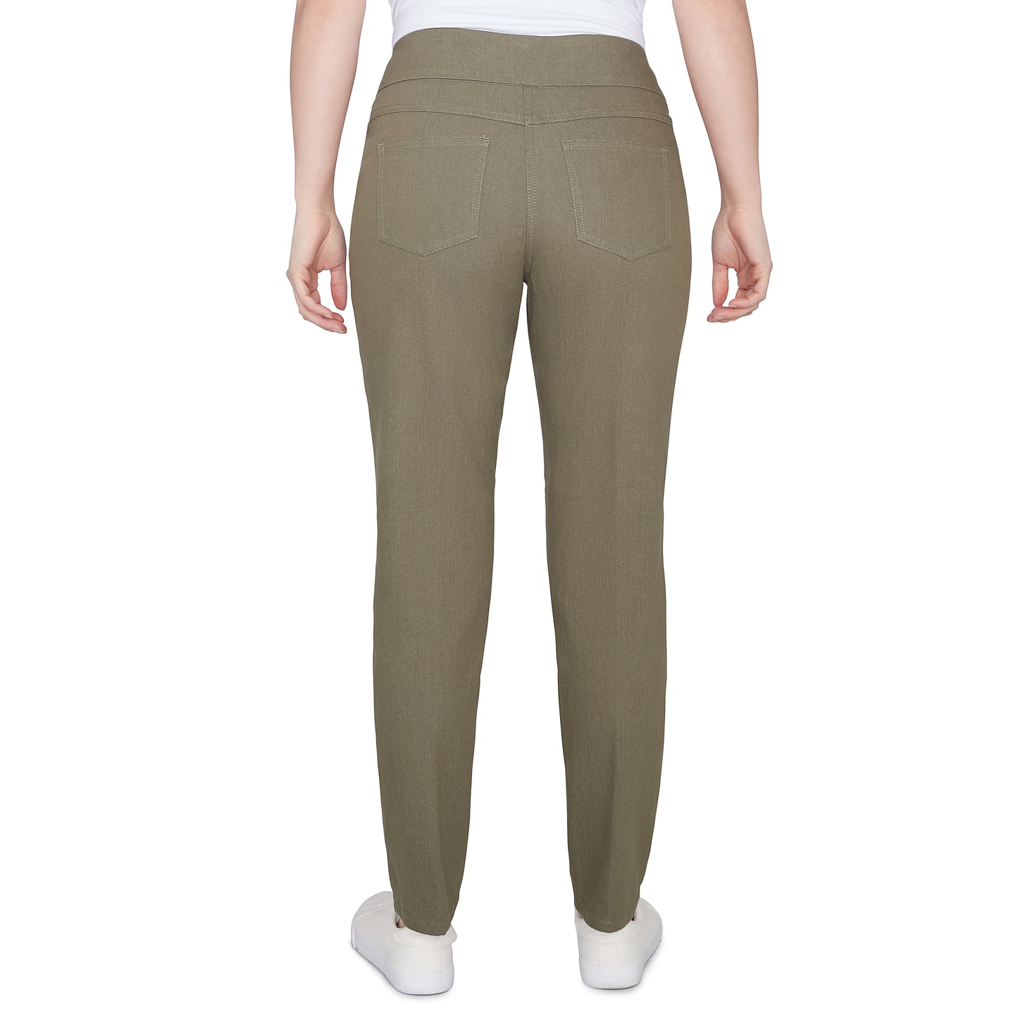 Pant Colored Denim Olive - Ruby Rd