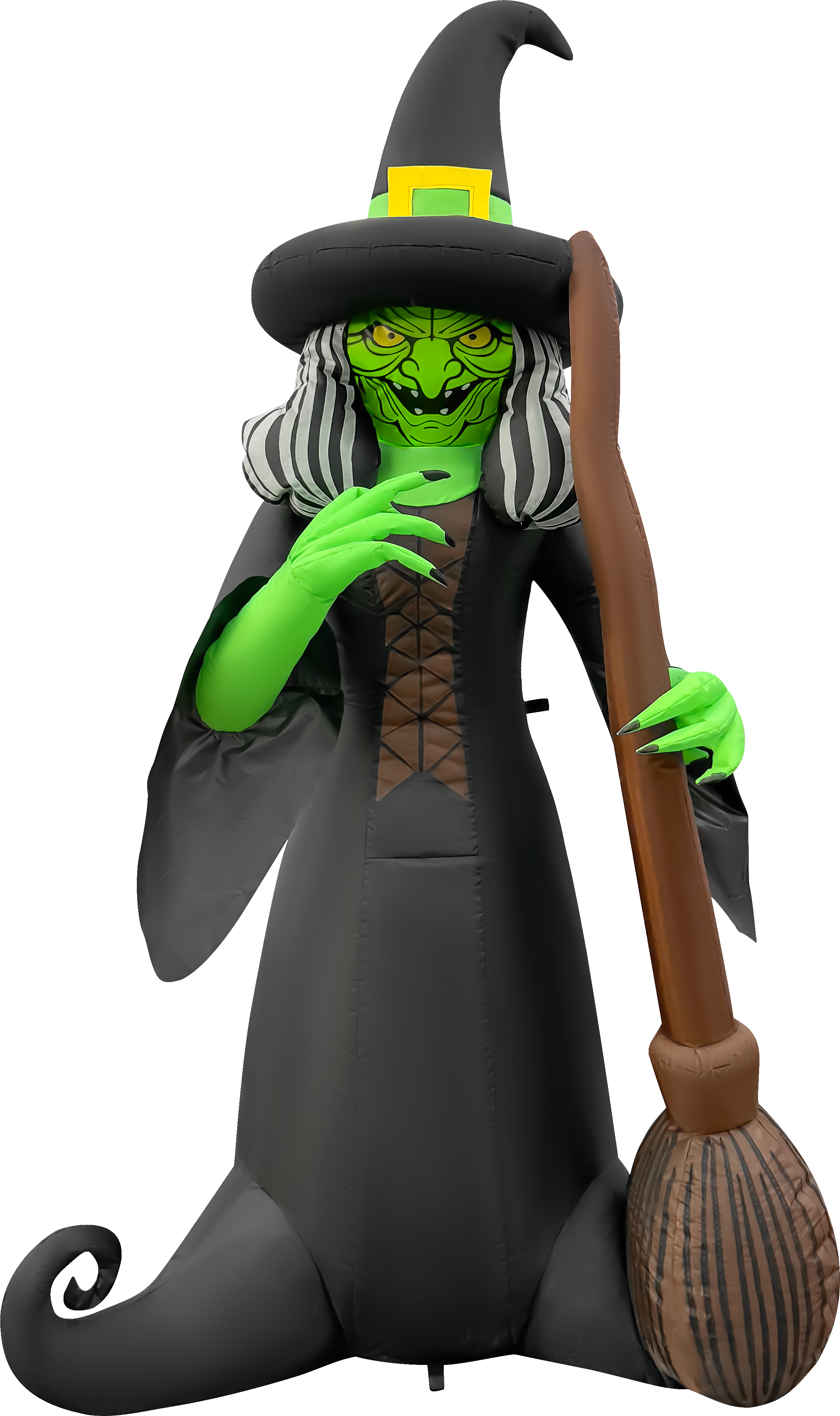 6FT Tall Halloween Inflatable Witch
