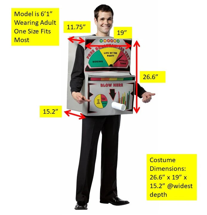 Breathalyzer Costume, Adult