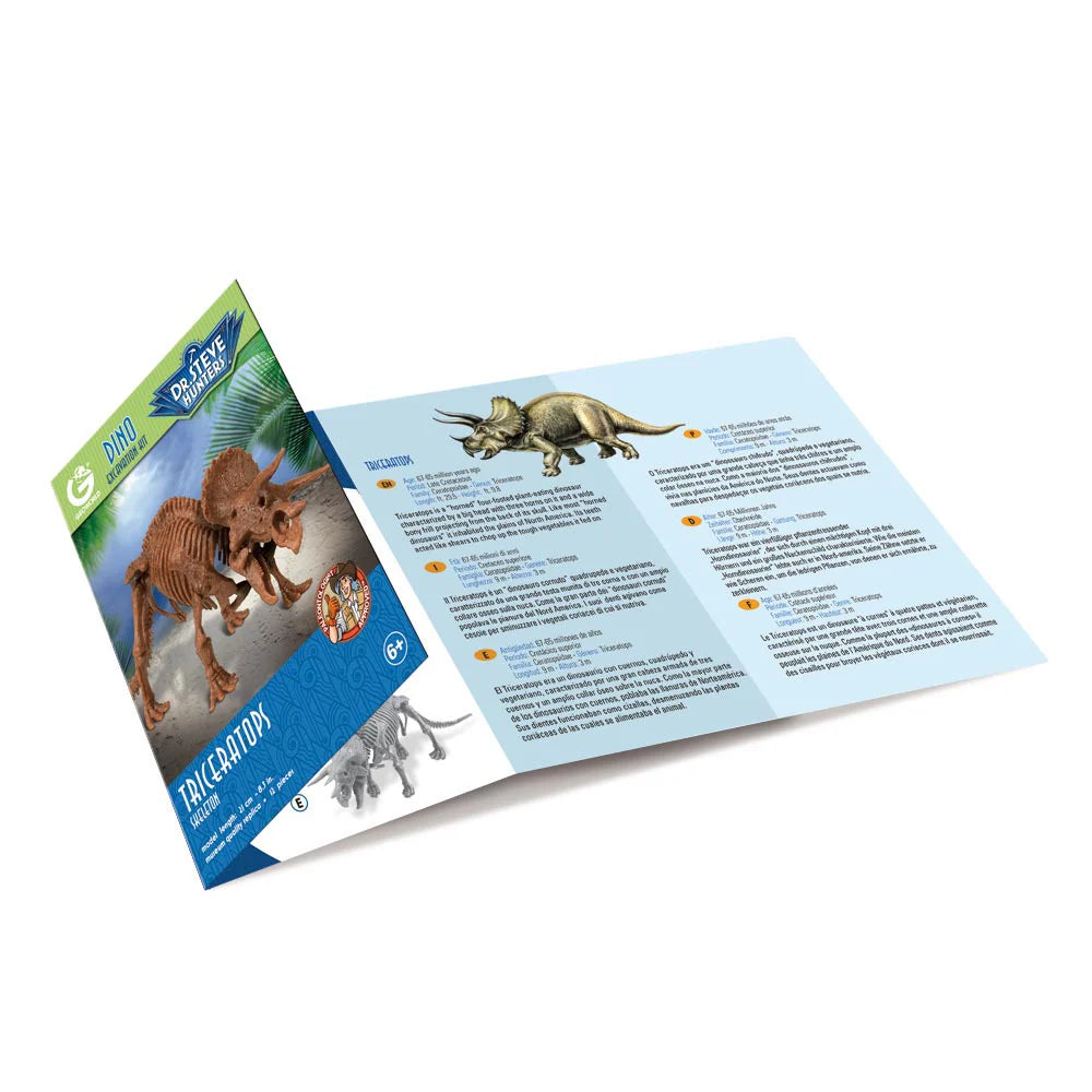 Dino Dig Triceratops Excavation Kit