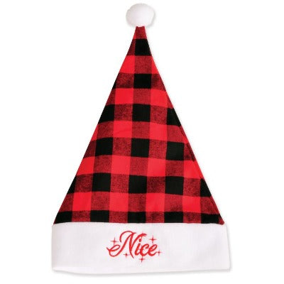 Naughty N' Nice Hat Red