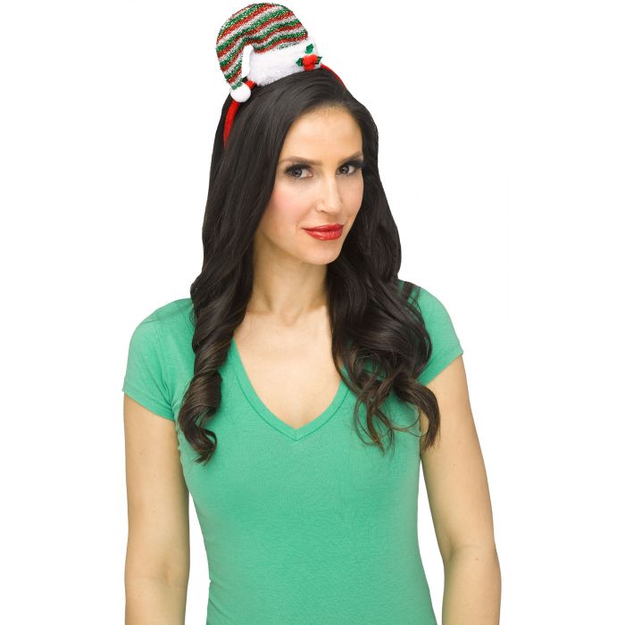 Holiday Headband Green/red Hat